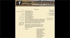 Desktop Screenshot of burlingtonfeeders.com